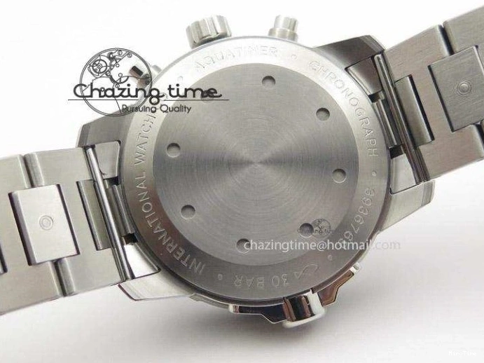 MIROTIME 0520 Classic Aquatimer Chrono IW376803 V6F 1:1 Best Edition Black Dial On SS Bracelet A 7361